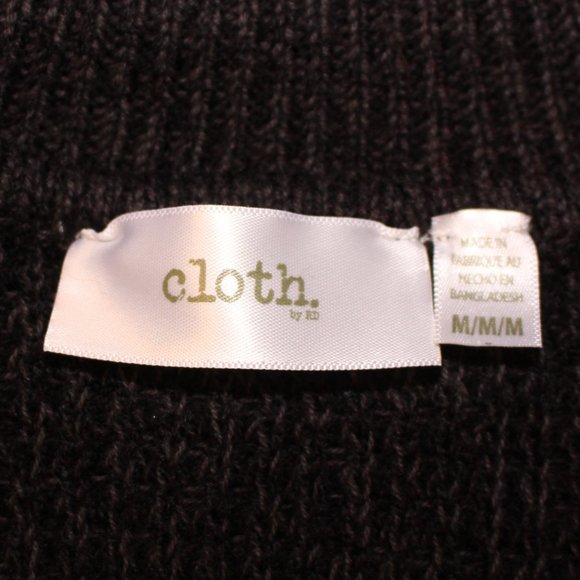 Cloth long black/dark gray turtleneck - Picture 5 of 7